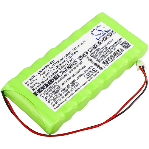 Visonic Powermax Pro Battery Replacement (CameronSino Brand) 2000mAh CS-VPX914BT-AS10