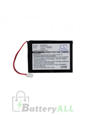 William B0221 Battery Replacement (CameronSino Brand) 1800mAh CS-WS221SL-A1