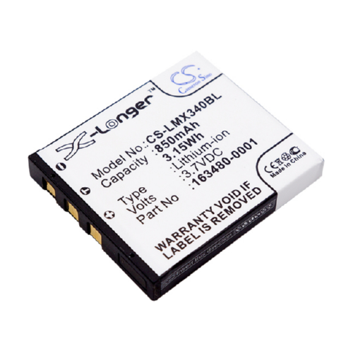 Honeywell 163480-0001 Battery Replacement (CameronSino Brand) 850mAh CS-LMX340BL-BS1