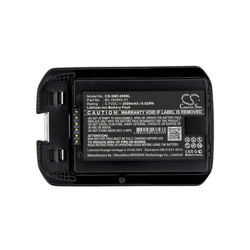 Motorola MC40C Battery Replacement (CameronSino Brand) 2600mAh CS-SMC400BL-BS3