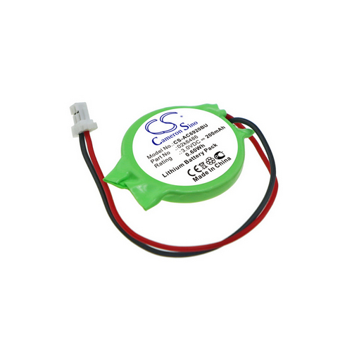 Panasonic Toughbook CF-18 CMOS Battery Replacement (CameronSino Brand) 200mAh CS-AC6920BU-3-CB1