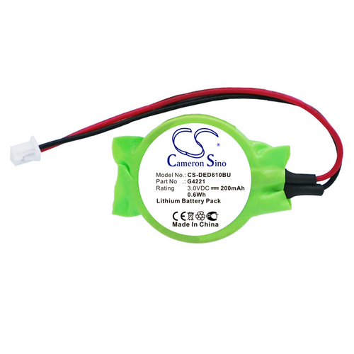 Fujitsu Lifebook E7110 CMOS Battery Replacement (CameronSino Brand) 200mAh CS-DED610BU-3-CB18