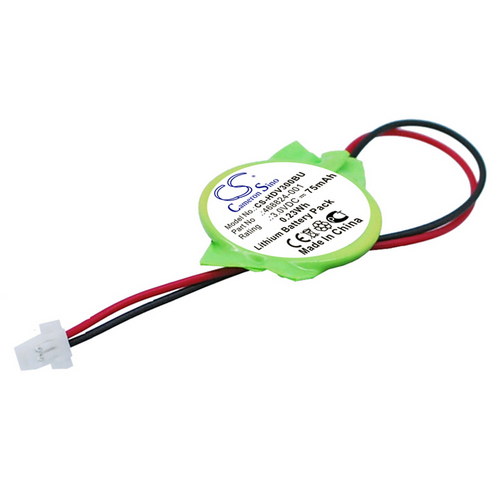 HP Pavilion DV3100 CMOS Battery Replacement (CameronSino Brand) 75mAh CS-HDV300BU-2-CB4