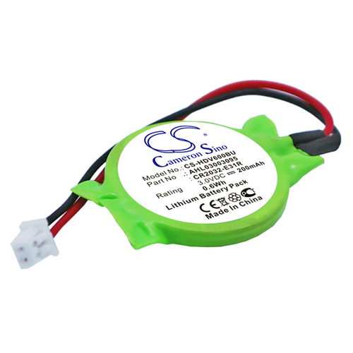 HP Pavilion dv9014TX CMOS Battery Replacement (CameronSino Brand) 200mAh CS-HDV600BU-2-CB304