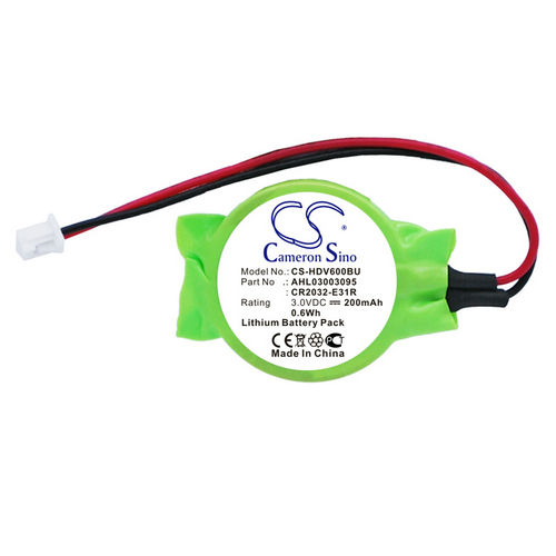 HP Pavilion dv6174CL CMOS Battery Replacement (CameronSino Brand) 200mAh CS-HDV600BU-2-CB225