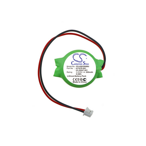 HP Presario V3420TU CMOS Battery Replacement (CameronSino Brand) 200mAh CS-HQC600BU-3-CB771