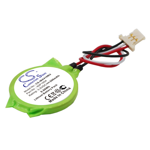 Lenovo ThinkPad X200s 7469E2U CMOS Battery Replacement (CameronSino Brand) 200mAh CS-IBX410BU-CB13