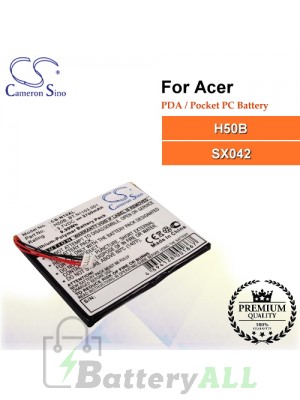 CS-N10XL For Acer PDA / Pocket PC Battery Model H50B / SX042