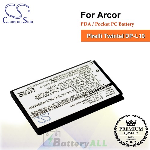 CS-TC300SL For Arcor PDA / Pocket PC Battery Fit Model Pirelli Twintel DP-L10