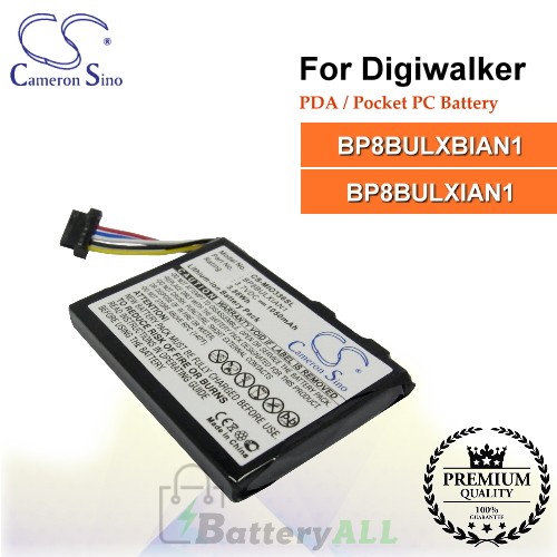 CS-MIO336SL For Digiwalker PDA / Pocket PC Battery Model BP8BULXBIAN1 / BP8BULXIAN1