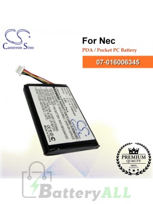 CS-P300SL For NEC PDA / Pocket PC Battery Model 07-016006345