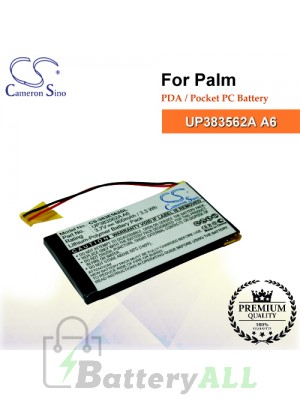 CS-383E562SL For Palm PDA / Pocket PC Battery Model UP383562A A6