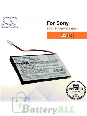 CS-NR70SL For Sony PDA / Pocket PC Battery Model LISI241