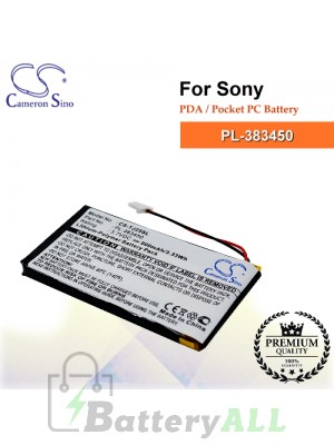 CS-TJ25SL For Sony PDA / Pocket PC Battery Model PL-383450