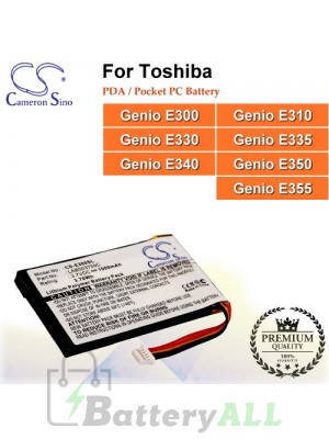 CS-E300SL For Toshiba PDA / Pocket PC Battery Model LAB503759C