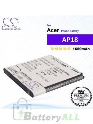 CS-ACV360SL For Acer Phone Battery Model AP18