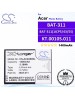 CS-ACZ200SL For Acer Phone Battery Model BAT-311 / BAT-311(1ICP5/43/55) / KT.0010S.011