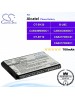CS-OT383SL For Alcatel Phone Battery Model B-U8C / CAB2170000C1 / CAB2170000C2 / CAB217000C21 / CAB30M0000C1 / CAB30U0000C1 / OT-BY10 / OT-BY20