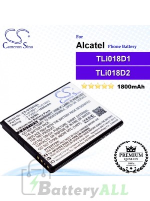 CS-OT503SL For Alcatel Phone Battery Model TLi018D1 / TLi018D2