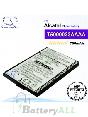 CS-OT560SL For Alcatel Phone Battery Model T5000023AAAA