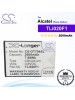 CS-OT704SL For Alcatel Phone Battery Model TLi018B2 / TLi019B1 / TLi019B2 / TLi020F1 / TLi020F2 / TLi020G1