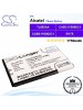 CS-OT995XL For Alcatel Phone Battery Model BY75 / CAB150000SC1 / CAB31Y0002C1 / CAB31Y0006C1 / TLiB5AA / TLiB5AD