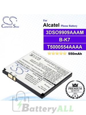 CS-OTC825SL For Alcatel Phone Battery Model B-K7 / T5000554AAAA / 3DSO9909AAAM