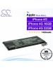 CS-IPH440SL For Apple Phone Battery Model 616-0512 / 616-0520 / 616-0521 / GB-S10-423482-0100 For iPhone 4G