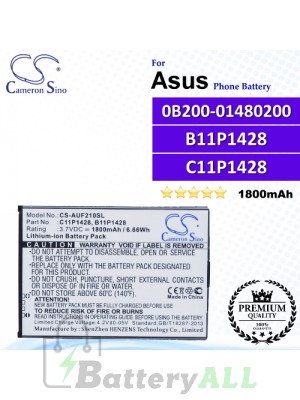 CS-AUF210SL For Asus Phone Battery Model 0B200-01480200 / B11P1428 (1CP5/51/71) / C11P1428 (1CP5/51/71)