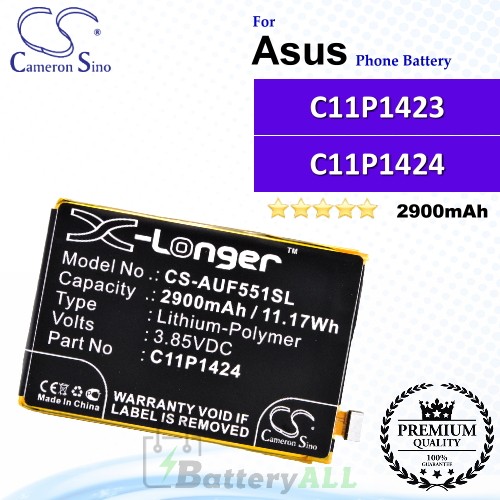 CS-AUF551SL For Asus Phone Battery Model C11P1424