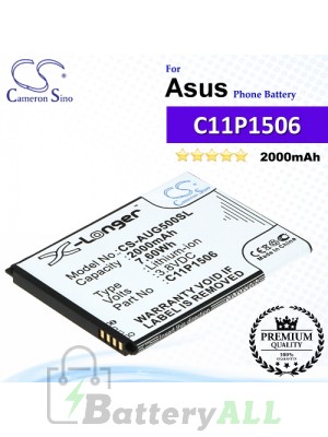 CS-AUG500SL For Asus Phone Battery Model C11P1506