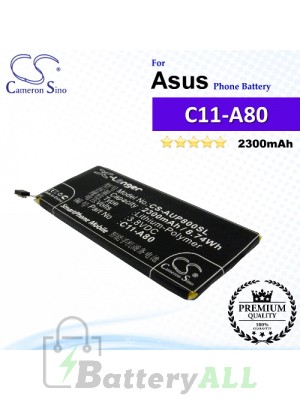 CS-AUP800SL For Asus Phone Battery Model C11-A80