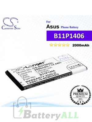 CS-AUT005SL For Asus Phone Battery Model 0B200-01110000 / B11P1406
