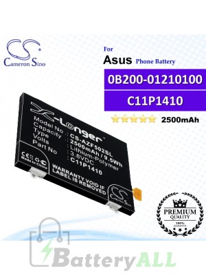 CS-AZF502SL For Asus Phone Battery Model 0B200-01210100 / C11P1410