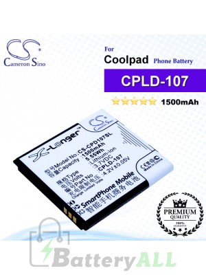 CS-CPD107SL For Coolpad Phone Battery Model CPLD-107