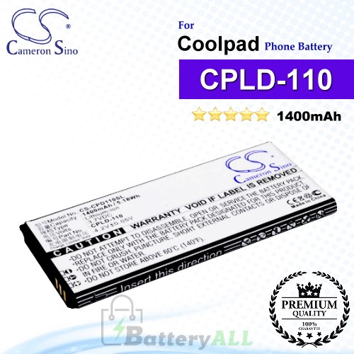 CS-CPD110SL For Coolpad Phone Battery Model CPLD-110