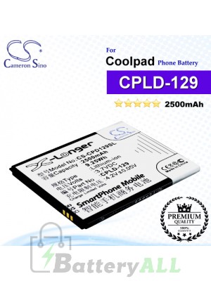 CS-CPD129SL For Coolpad Phone Battery Model CPLD-129