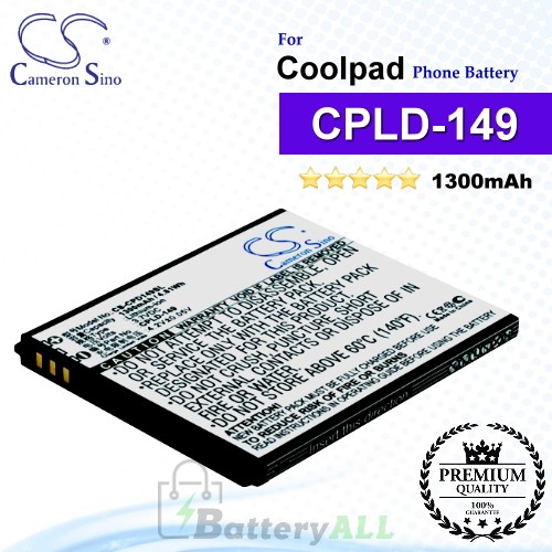 CS-CPD149SL For Coolpad Phone Battery Model CPLD-149