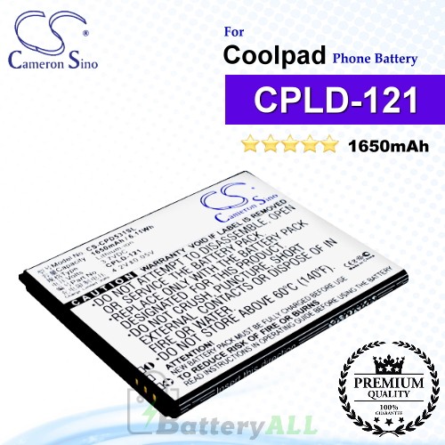 CS-CPD531SL For Coolpad Phone Battery Model CPLD-121
