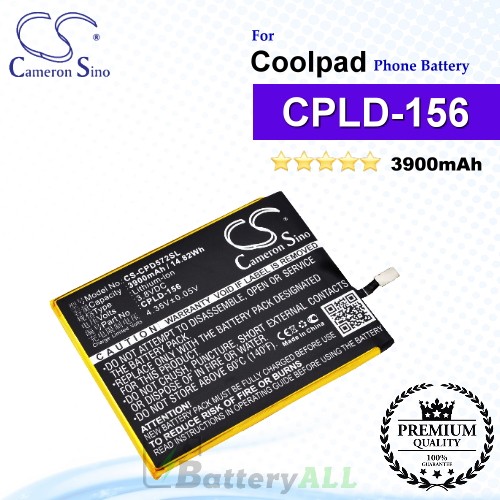 CS-CPD572SL For Coolpad Phone Battery Model CPLD-156