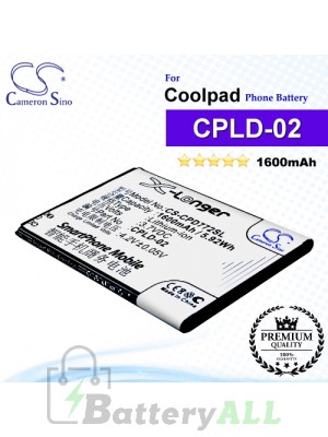 CS-CPD772SL For Coolpad Phone Battery Model CPLD-02