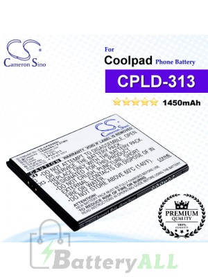 CS-CPD890SL For Coolpad Phone Battery Model CPLD-313