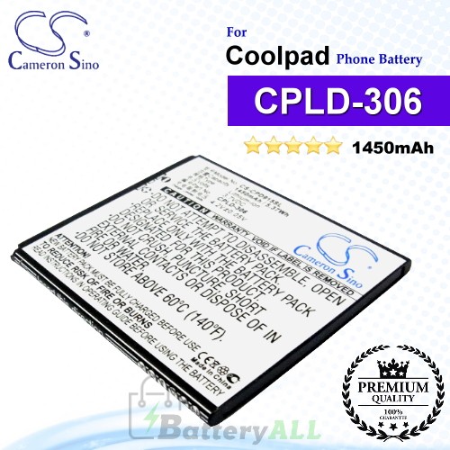 CS-CPD915SL For Coolpad Phone Battery Model CPLD-306