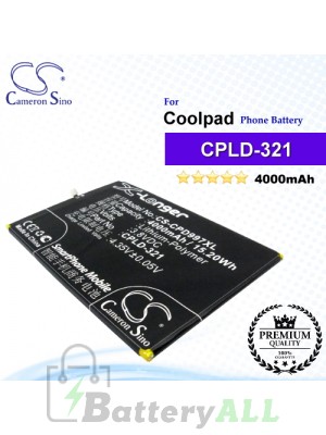 CS-CPD997XL For Coolpad Phone Battery Model CPLD-317 / CPLD-321