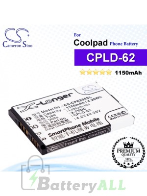 CS-CPE200SL For Coolpad Phone Battery Model CPLD-62