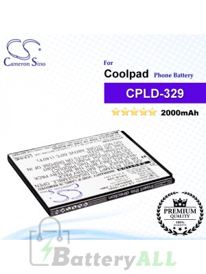 CS-CPF100SL For Coolpad Phone Battery Model CPLD-329 / CPLD-352