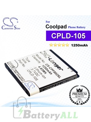 CS-CPF802XL For Coolpad Phone Battery Model CPLD-105