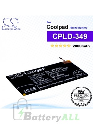 CS-CPK100SL For Coolpad Phone Battery Model CPLD-349