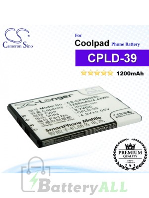 CS-CPN900SL For Coolpad Phone Battery Model CPLD-39