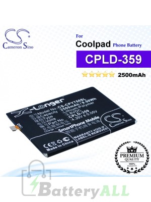 CS-CPY750SL For Coolpad Phone Battery Model CPLD-359